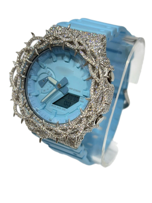 MOISSANITE G-SHOKK WATCH